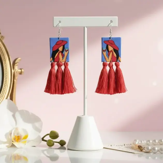 Danica Handpainted Earrings