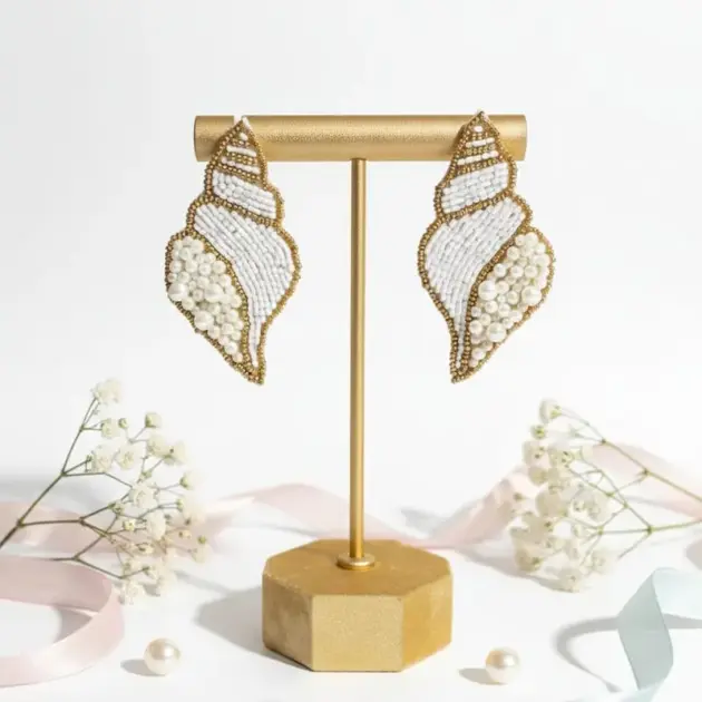 Shell Yeah Ivory Earrings